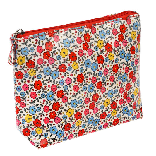 Zippered pouch:  - Tilde floral print