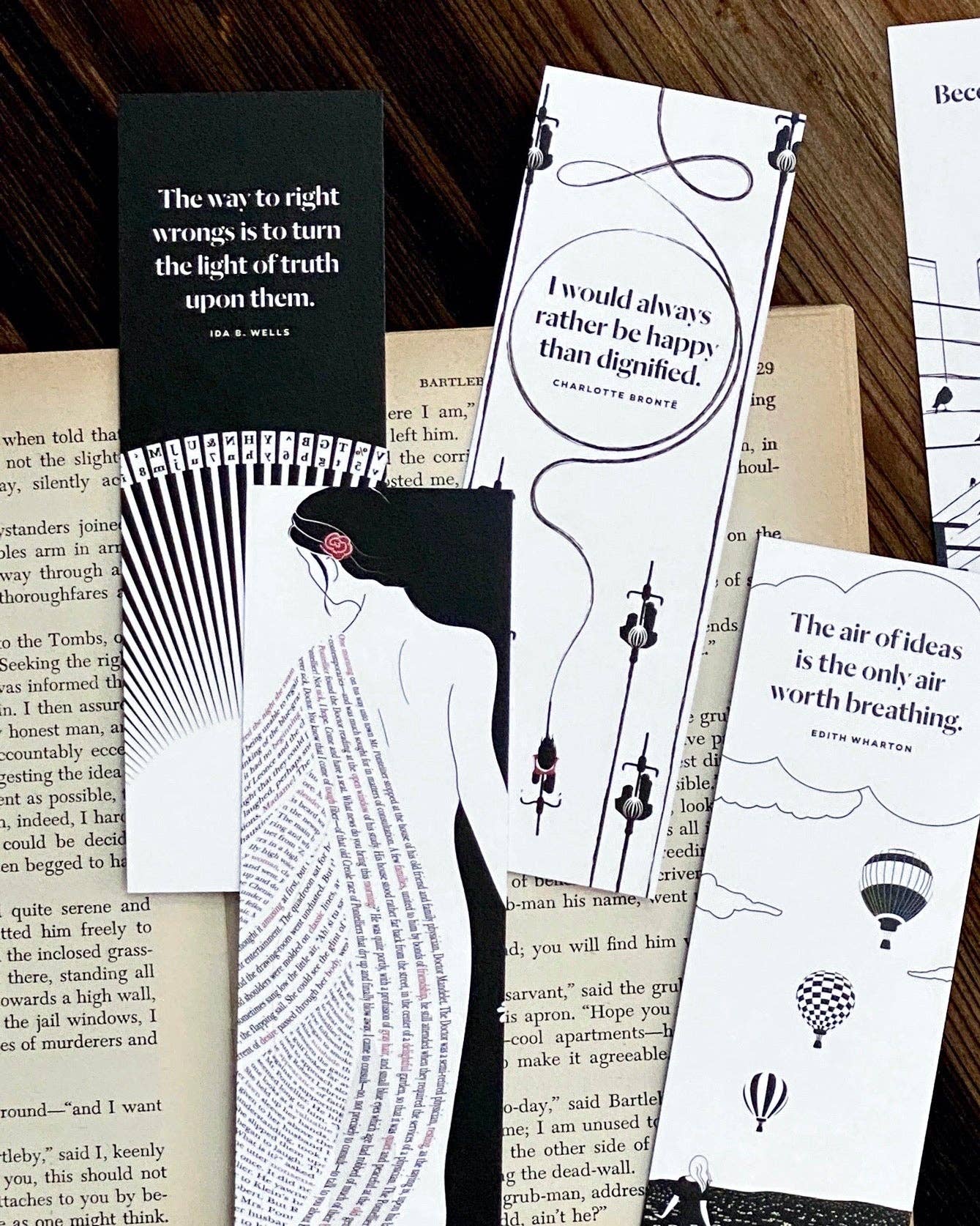 Women Writers Bookmark Set