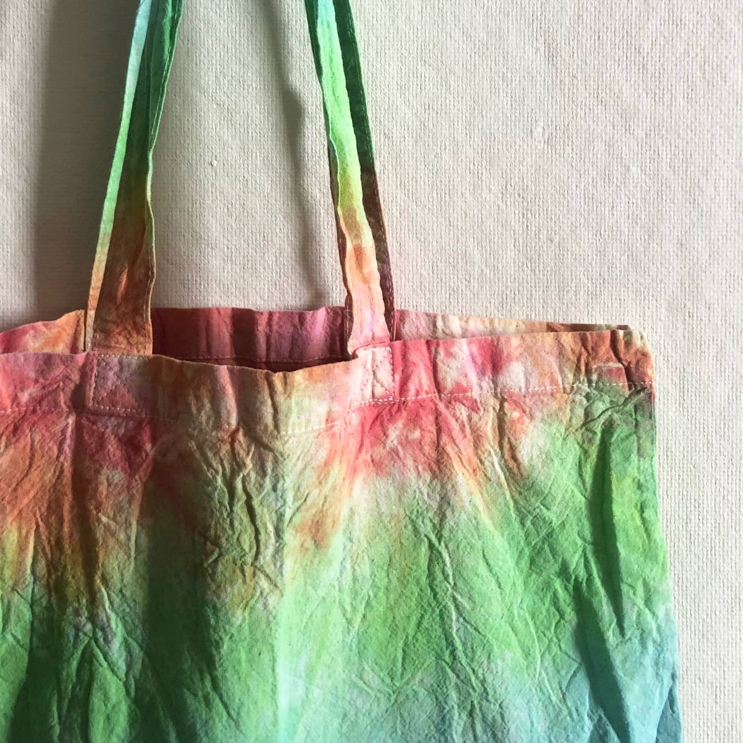 Rainbow Tie-dye Tote