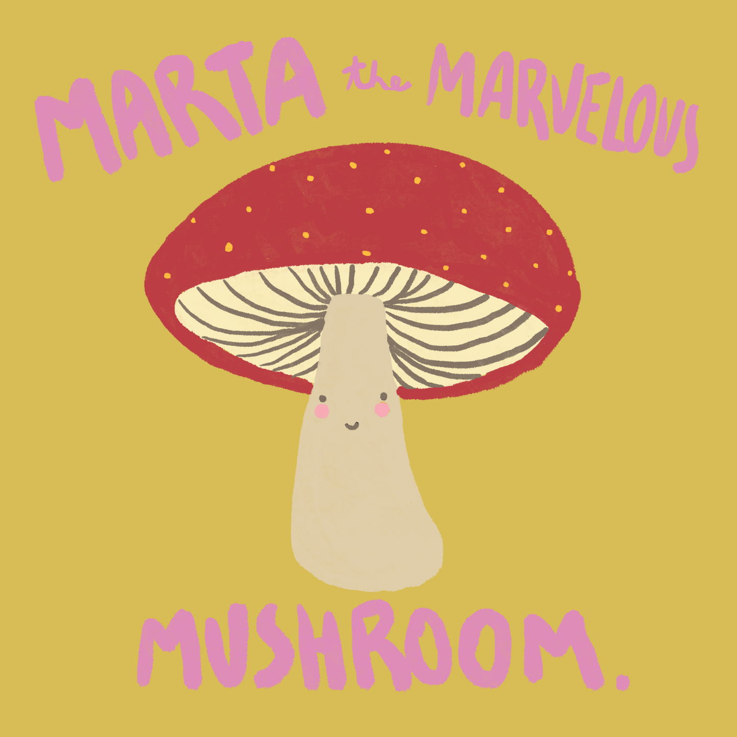 Marta the Marvelous Mushroom - DIY Craft Kit