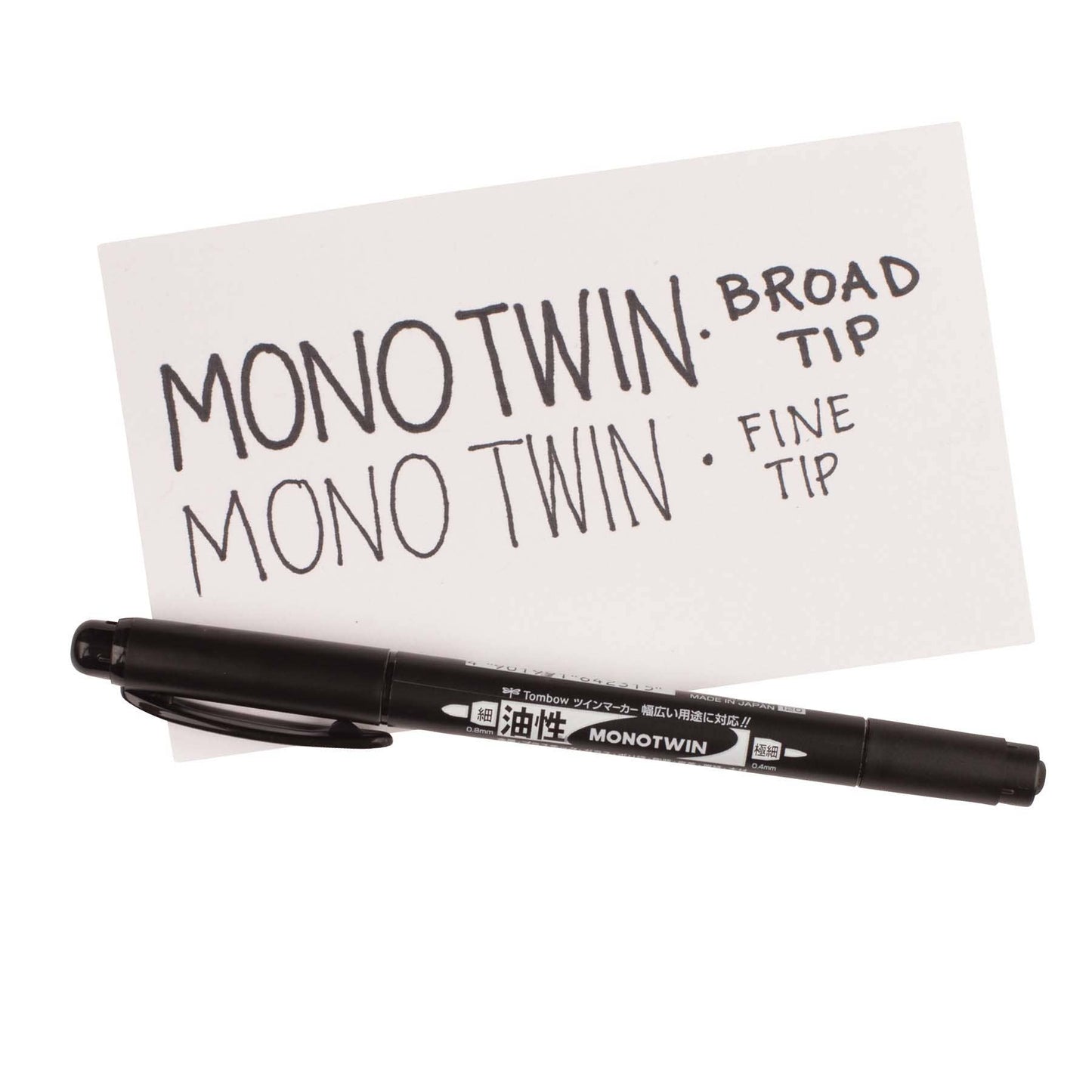 MONO Twin Permanent Marker 0.4 extra-fine tip