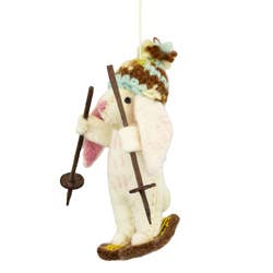 Snowshoe Bunny Ornament