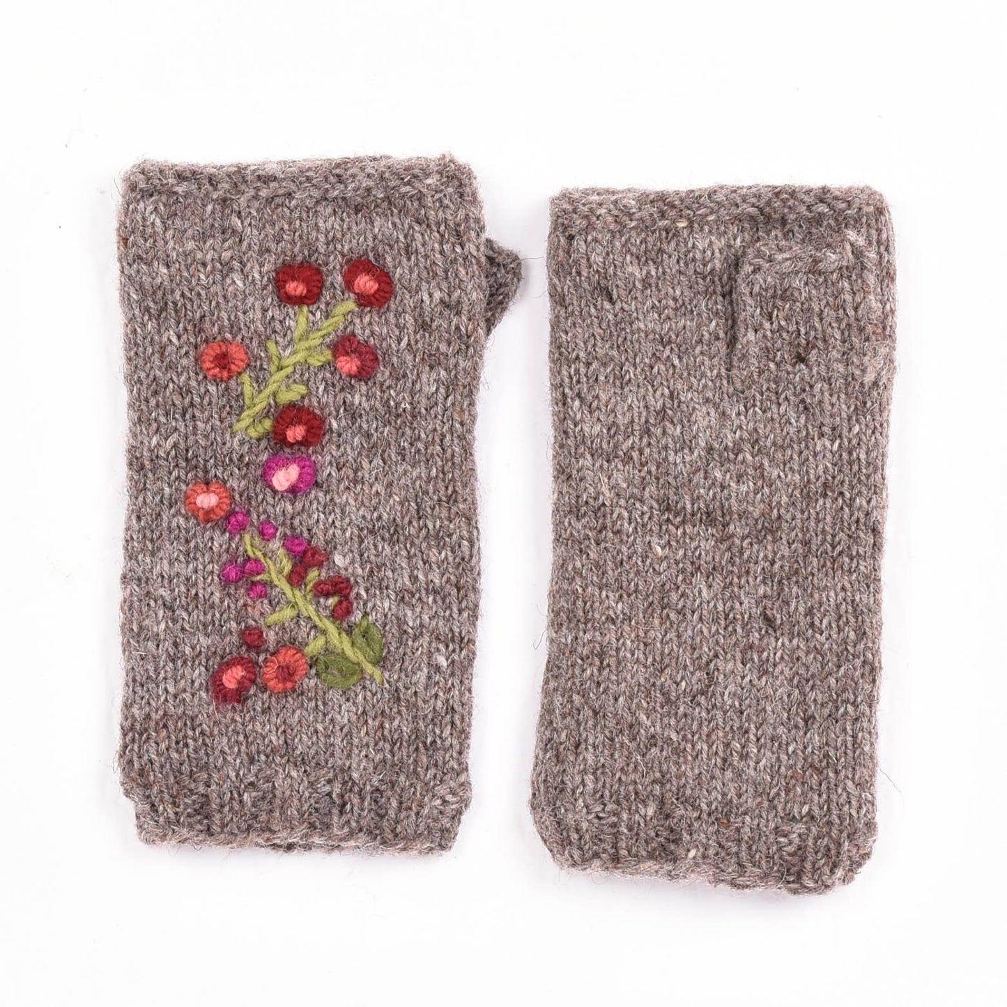 Mathilde :: women's wool knit handwarmers