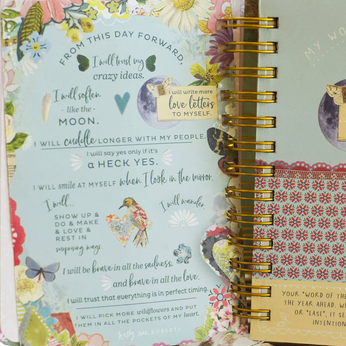 Look For The Magic Undated Planner from Kelly Rae Roberts