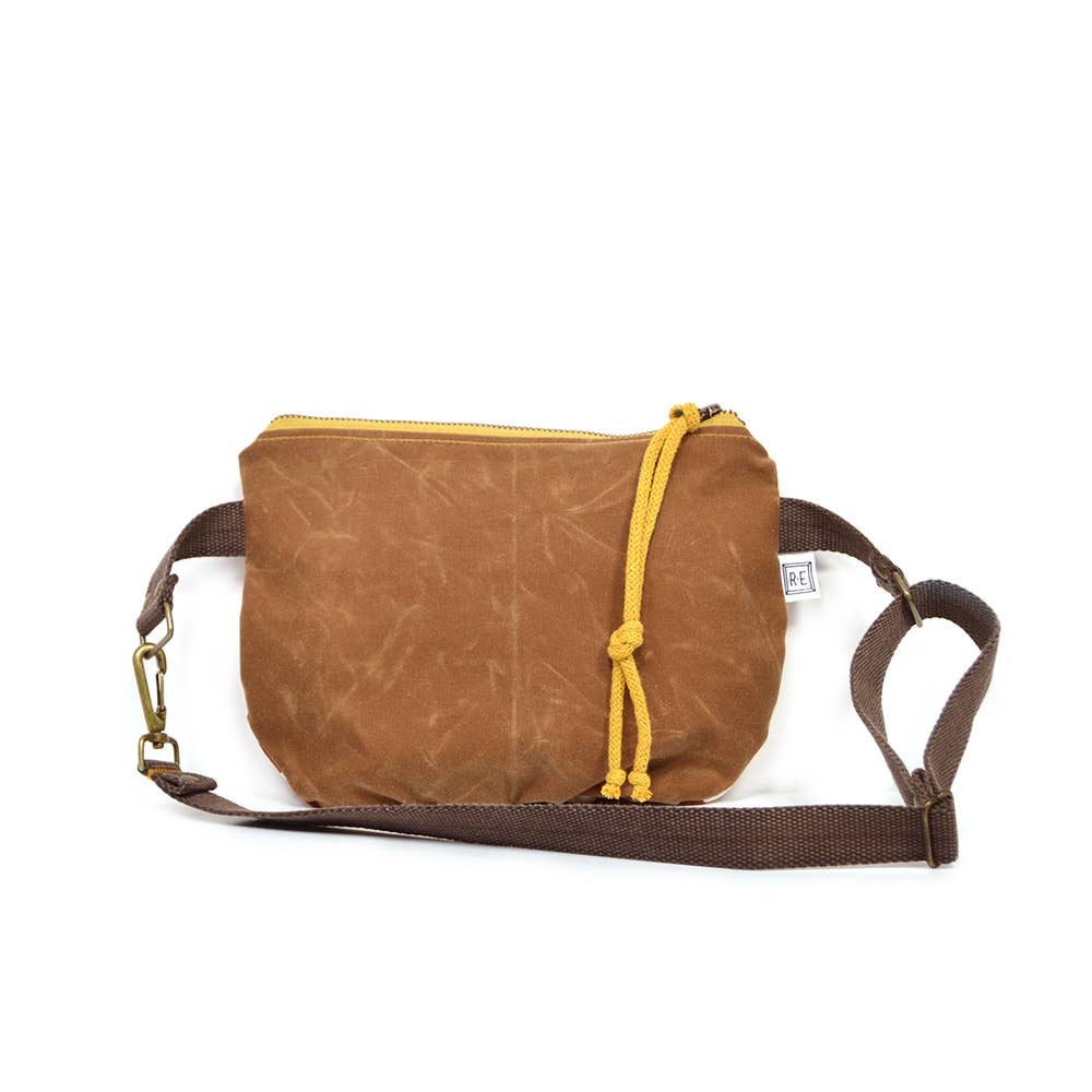 Festival Pack - Waxed Canvas // Vegan Hip Bag