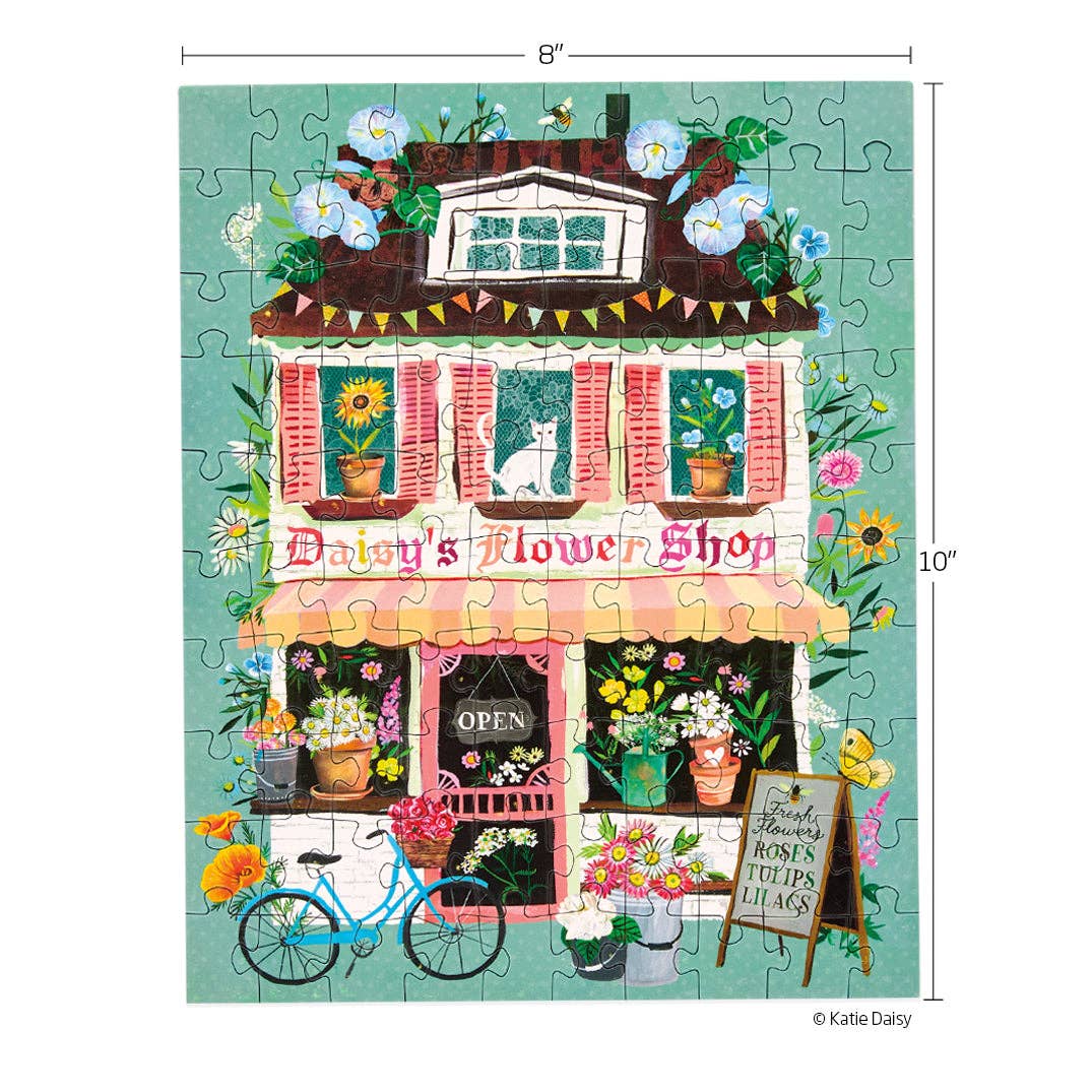 Daisy's Flower Shop 100 Piece Puzzle Snax