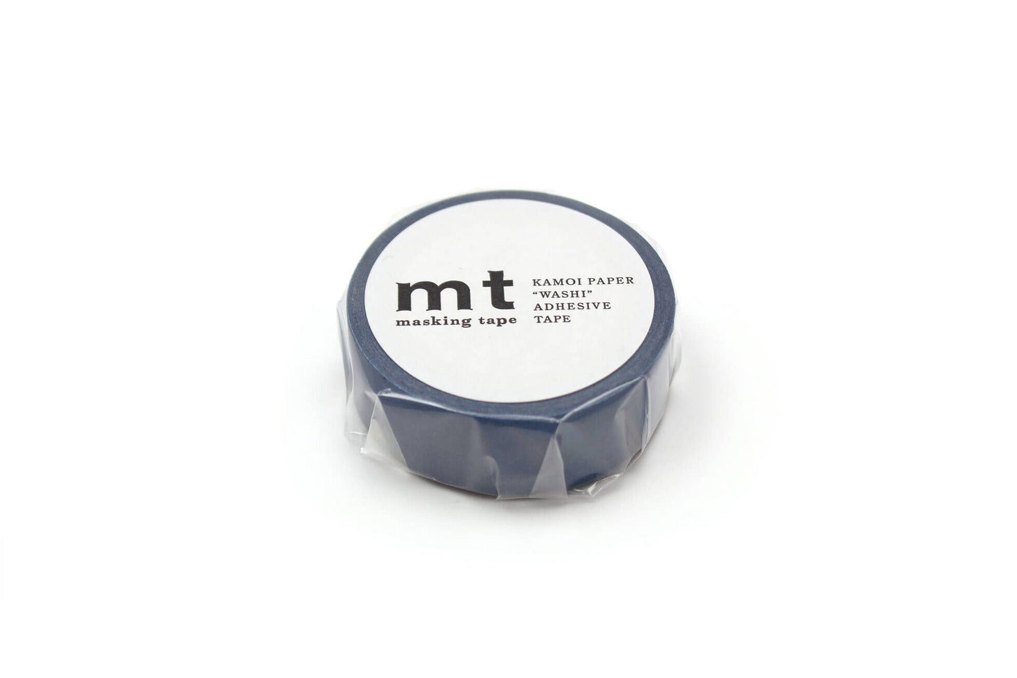 Smoky Blue Solid Washi Tape