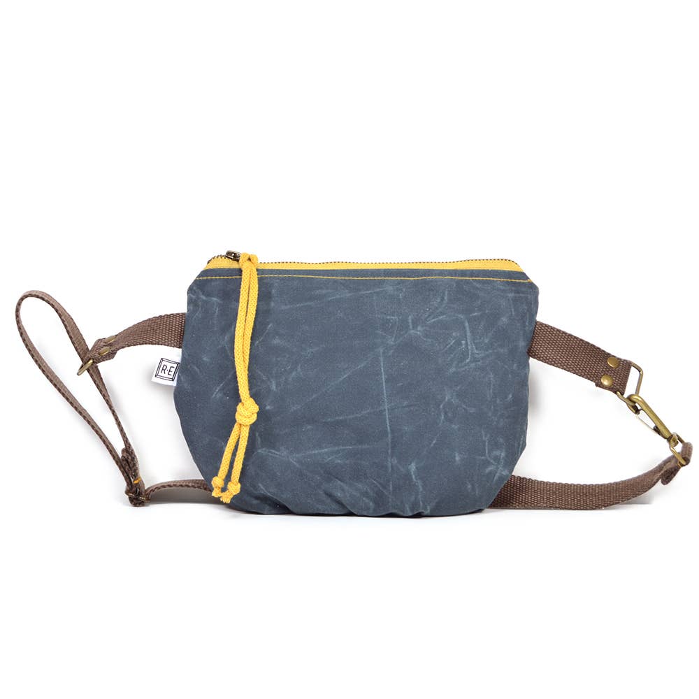 Festival Pack - Waxed Canvas // Vegan Hip Bag