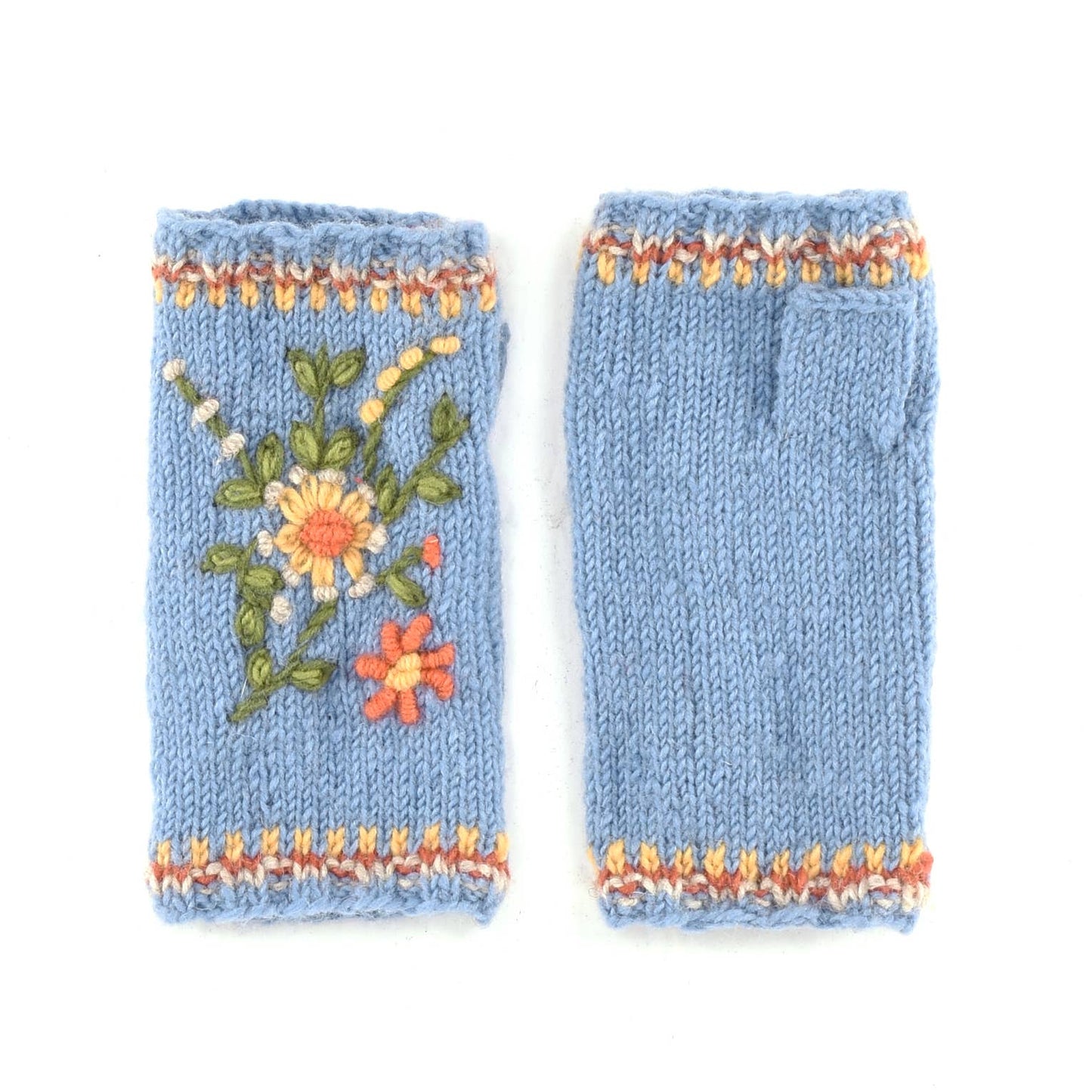 Olivia :: women's wool knit handwarmers