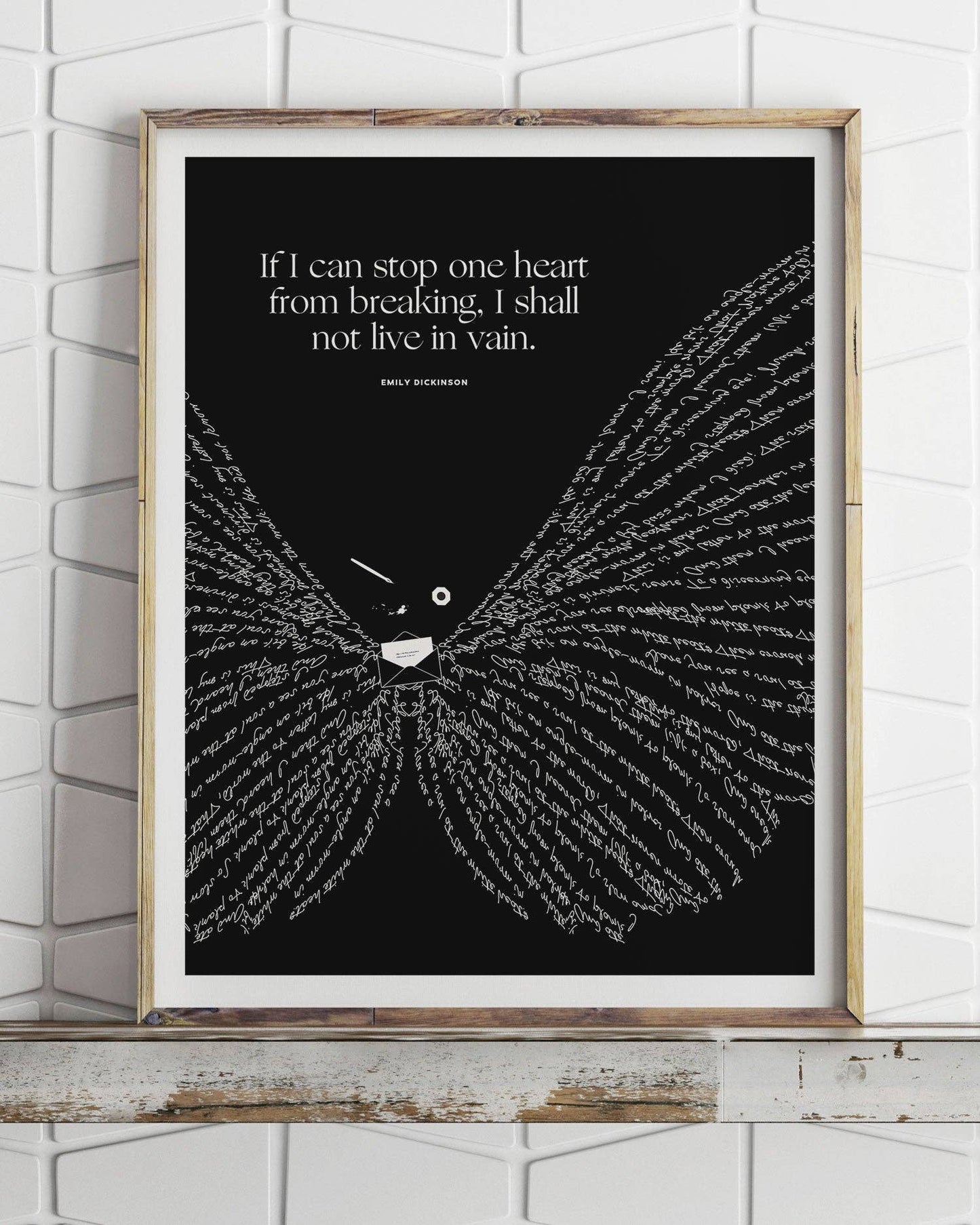 Emily Dickinson 11x14 Art Print