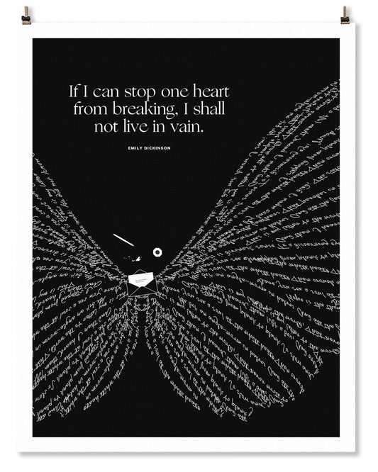 Emily Dickinson 11x14 Art Print