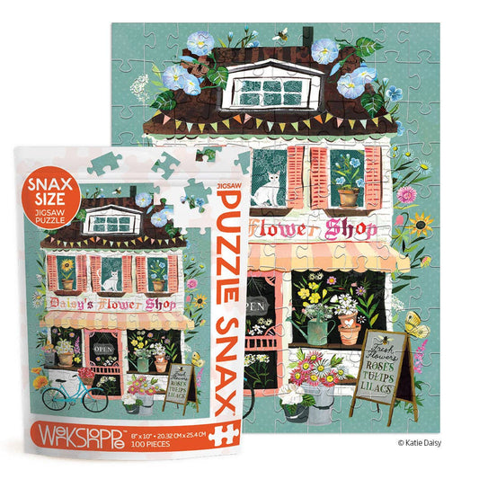 Daisy's Flower Shop 100 Piece Puzzle Snax