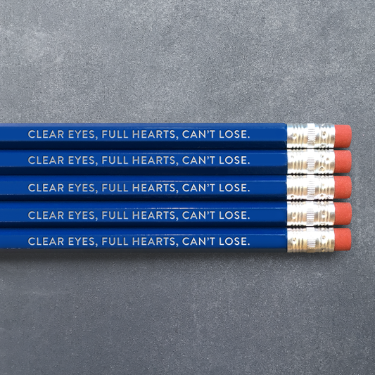 Clear Eyes, Full Hearts, Can't Lose - Pencil Pack of 5