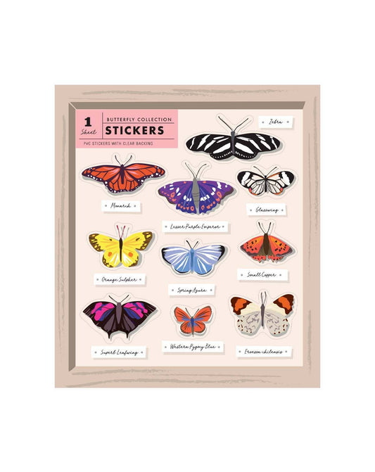 Butterfly Curio Collection Stickers