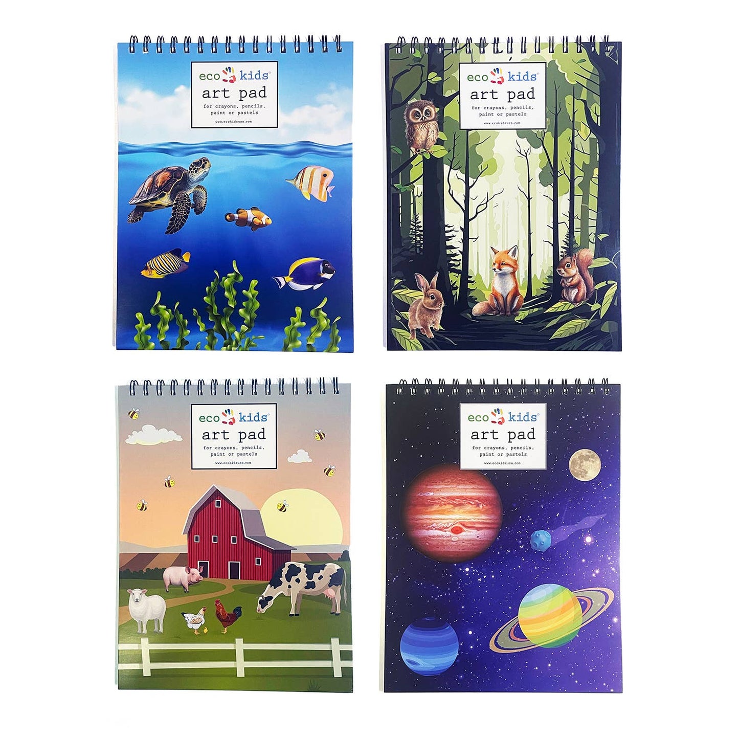 Art pads from eco-kids