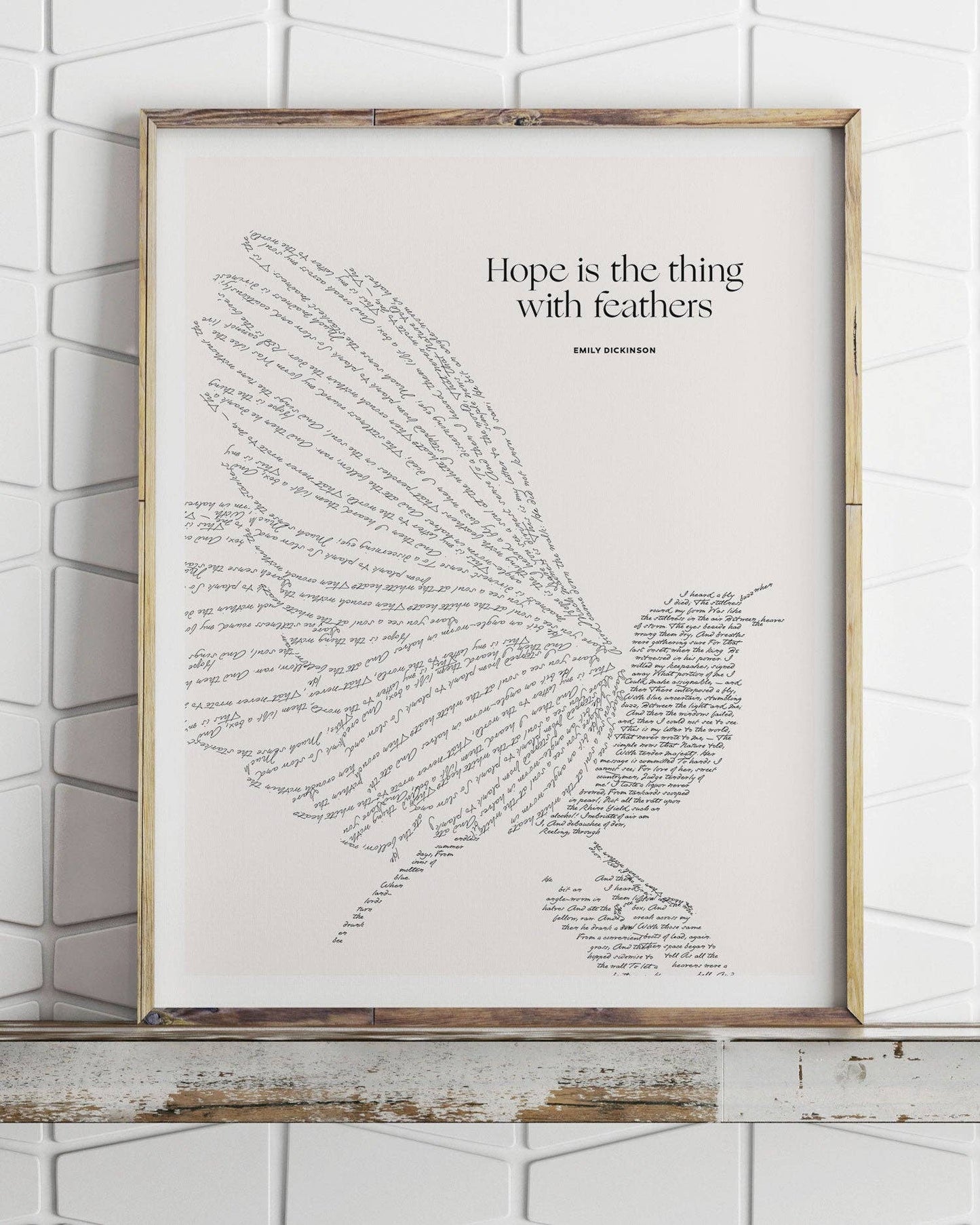 Emily Dickinson 11x14 Art Print