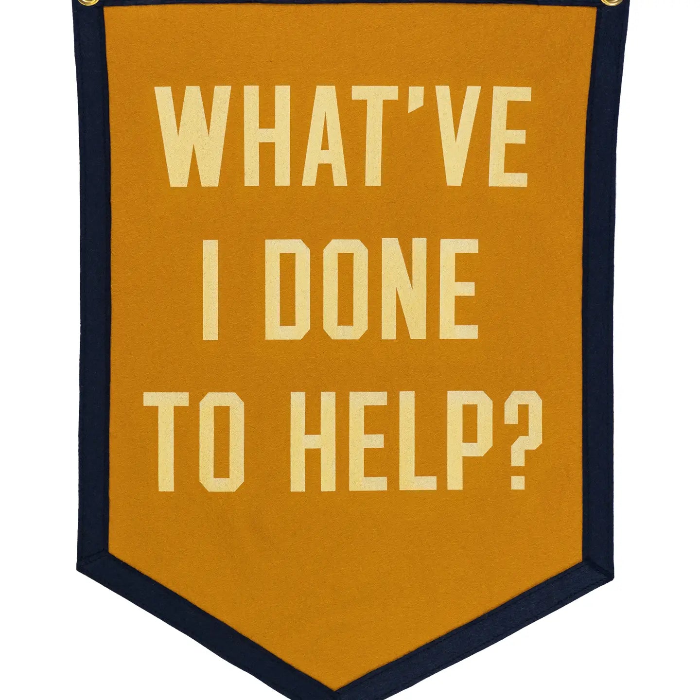 What've I Done To Help Camp Flag • Jason Isbell x Oxford Pennant